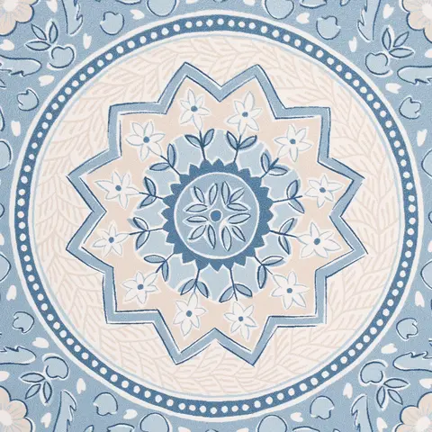 MONTECITO MEDALLION_ CHINA BLUE