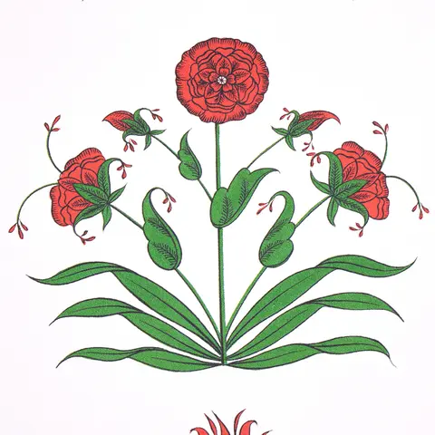 POPPY STRIPES_ RED