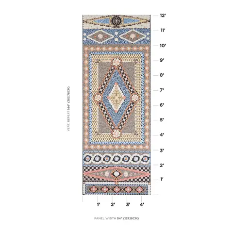 SHELL GROTTO PANEL B_ ONYX MULTI