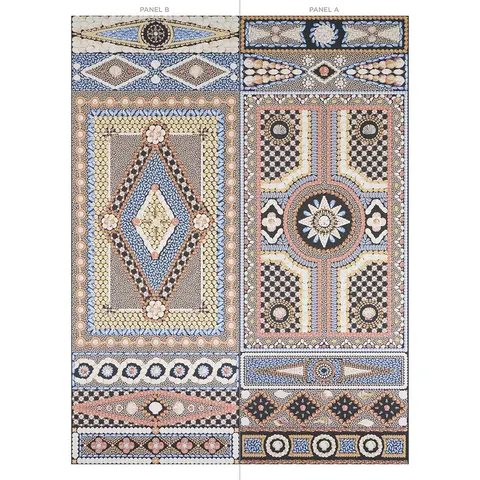 SHELL GROTTO PANEL B_ ONYX MULTI