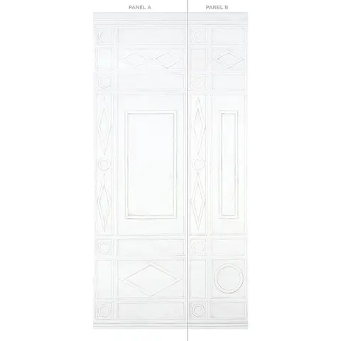 SWEDISH MANOR PANEL A_ WHITE