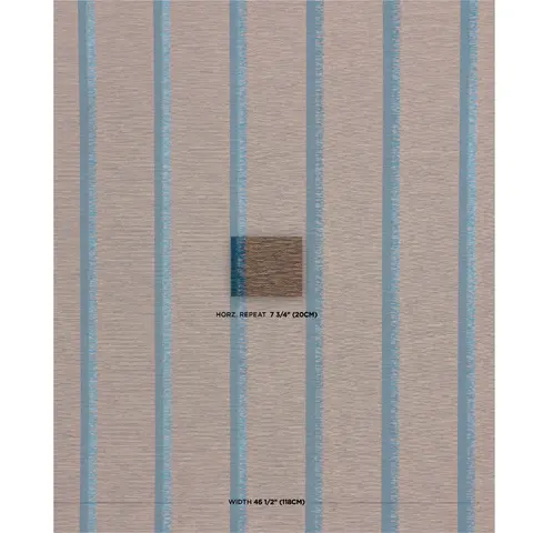AXEL FRINGE WALLCOVERING_ PEACOCK/BROWN