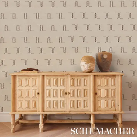 Kin Sisal Embroidery_ HAZEL ON IVORY