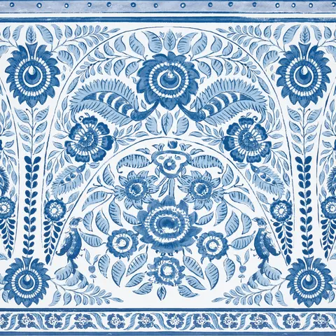 MONTECITO PANEL SET_ INDIGO