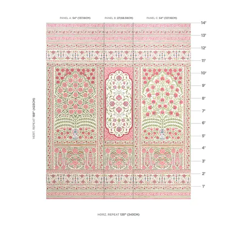 MONTECITO PANEL SET_ RED