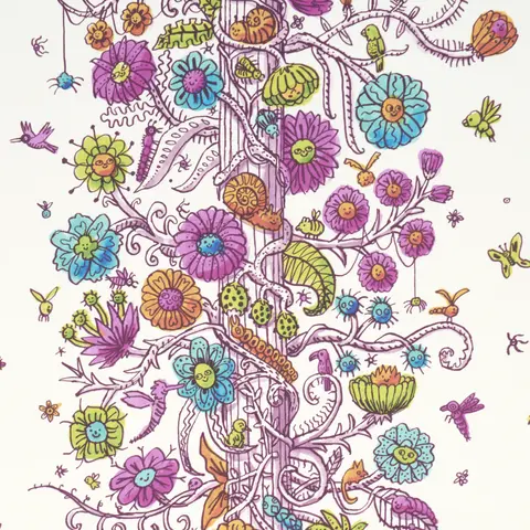 Edward Steed's Towers Of Flowers_ MULTICOLOR BURST