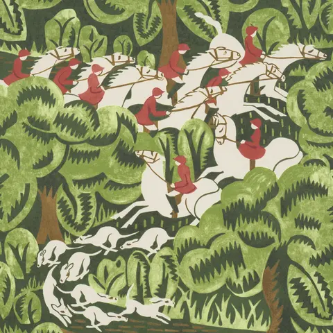 Margaret Schloeman's Fox Chase_ FOREST