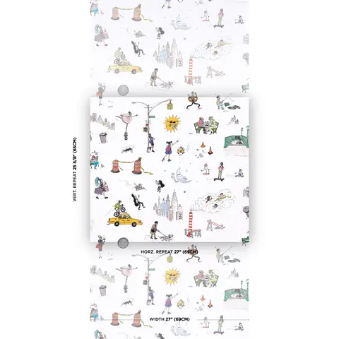 Joana Avillez's Street Scenes_ MULTICOLOR ON WHITE