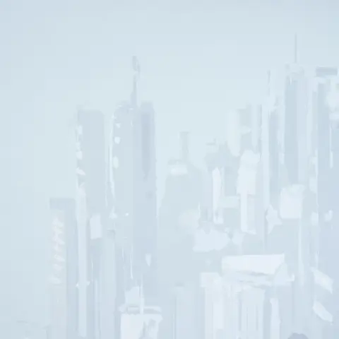 Pascal Campion's New York Skyline_ BLUE