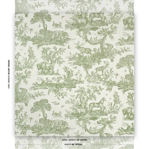 Western Toile_ OLIVE