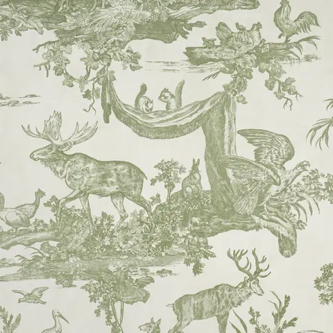 Western Toile_ OLIVE