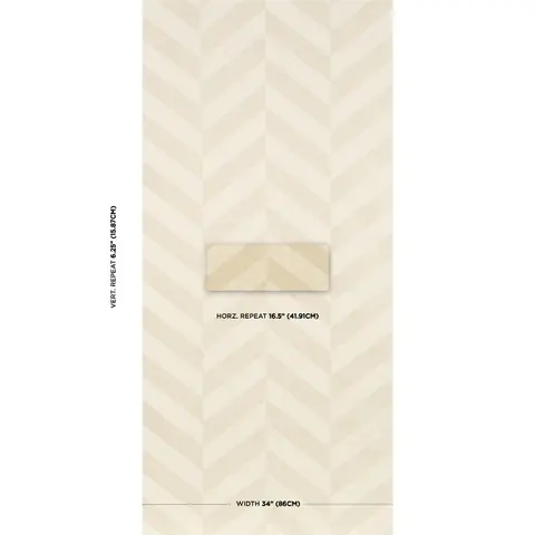 STAGGERED CHEVRON SISAL_ IVORY