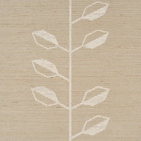 GEO LEAF SISAL_ BONE & WHITE