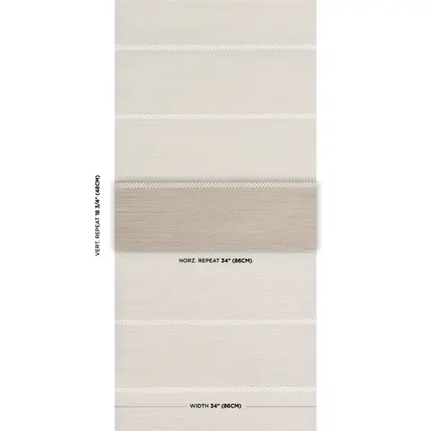 CHECKERED STRIPE SISAL_ FLAX
