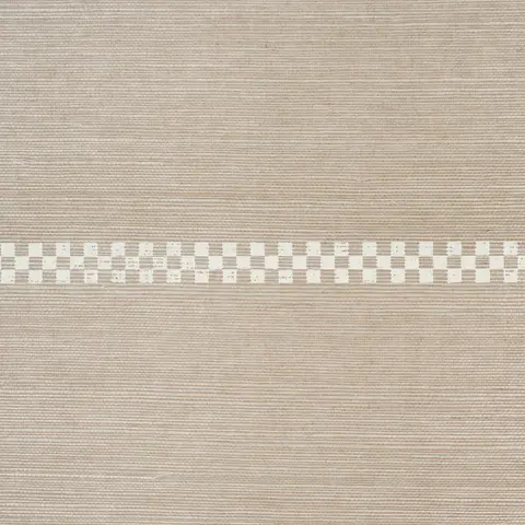 CHECKERED STRIPE SISAL_ FLAX