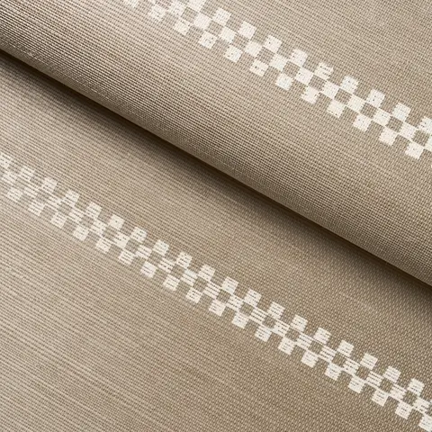 CHECKERED STRIPE SISAL_ FLAX