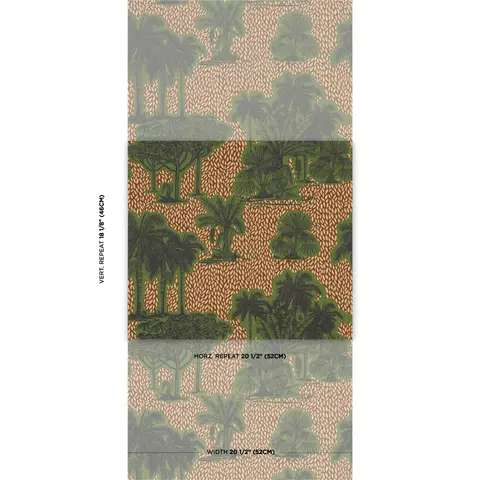 Tropical Safari Print_ ORINOCO VERDANT OASIS