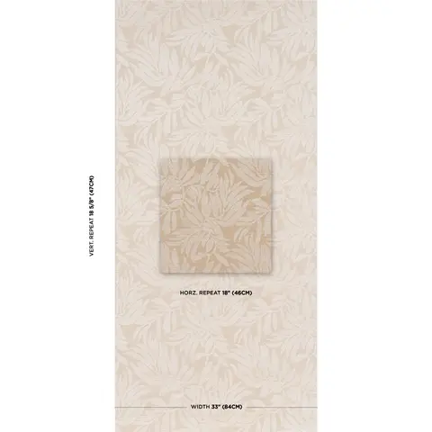 TAYRONA PALM MOSAIC SISAL_ PLAYA DORADA SAND