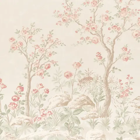 CHARLOTTE'S GARDEN 2 PANEL SET_ PETAL
