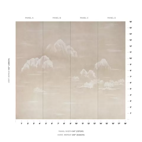 TOYAMA 4  PANEL SET_ NATURAL