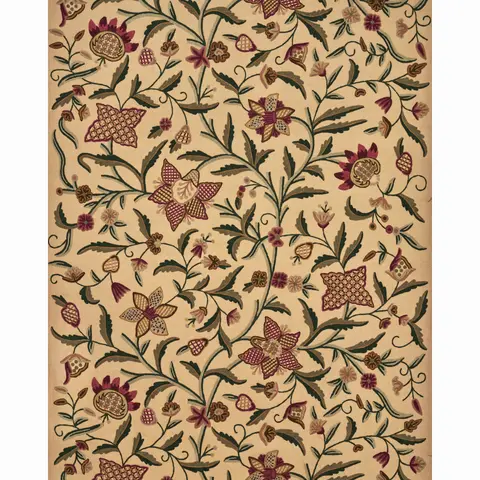 Somerset Crewel_ RED/GREEN