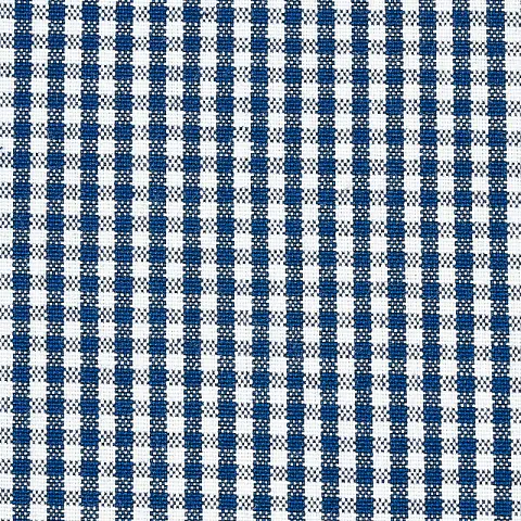 BARNET COTTON CHECK_ NAVY