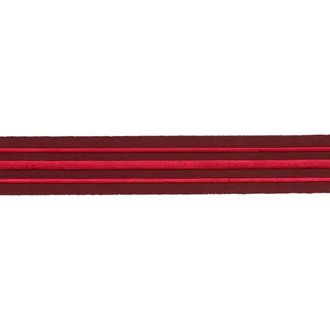MILITARY STRIPE  TAPE_ RED ON BURGUNDY