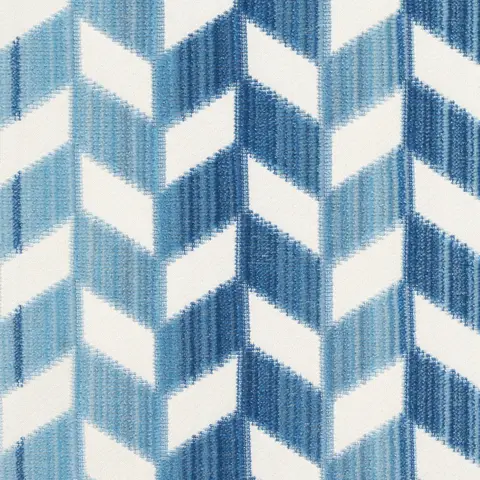 CHEVRON STRIÉ VELVET_ PORCELAIN