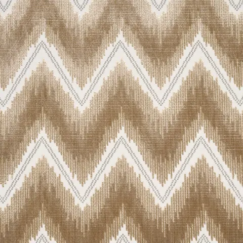 CHEVRON VELVET_ GOLD