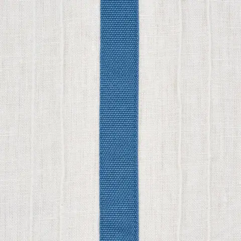 STRIPE APPLIQUÉ SHEER_ BLUE