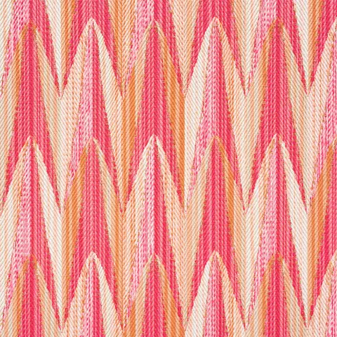 VERDANT INDOOR/OUTDOOR_ PINK & ORANGE