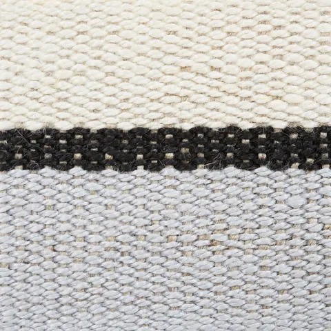 ILE SAINT-LOUIS MEDIUM TAPE_ WHITE BLACK & SILVERY BLUE
