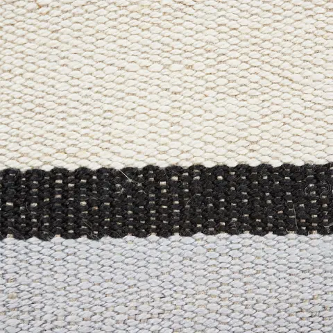 ILE SAINT-LOUIS WIDE TAPE_ WHITE BLACK & SILVERY BLUE