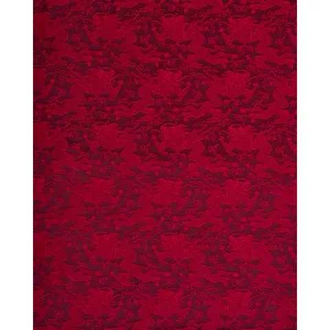 RUAN DRAGON DAMASK_ GARNET