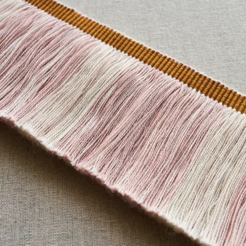 CALCADA FRINGE_ ROSE QUARTZ