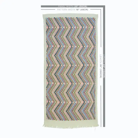 AMATES HAND WOVEN BROCADE_ CHALKED