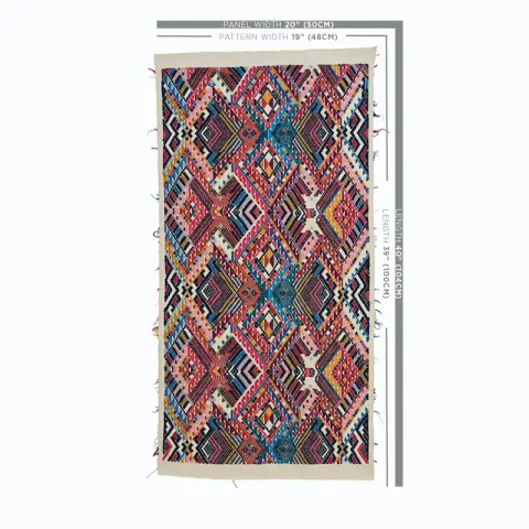 NICA HAND WOVEN BROCADE_ ROSA