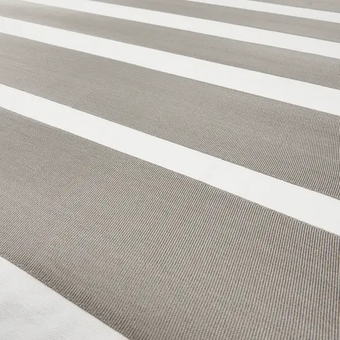 RIBBON APPLIQUÉ PANEL_ GREY ON IVORY