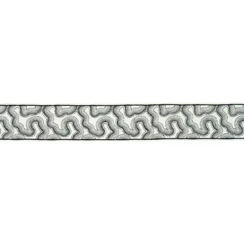 Topo Beaded Tape_ BLACK & WHITE