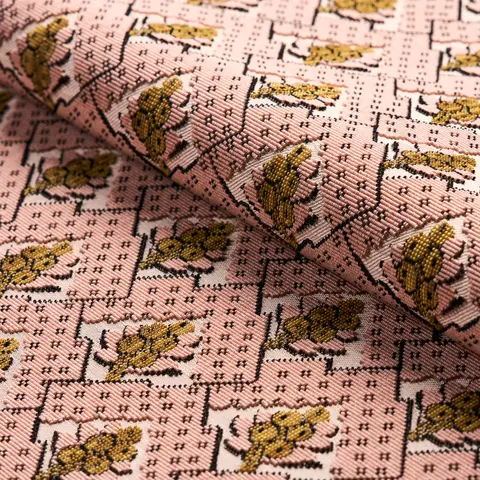 BLAIR SILK ÉPINGLÉ_ WYTHE ROSE