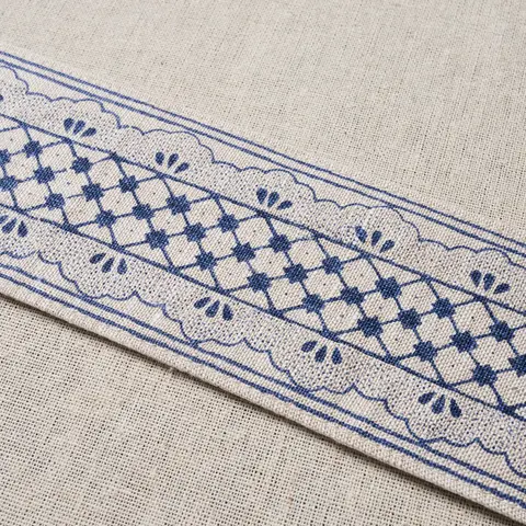 DAVISON SCALLOPED TAPE_ WASHINGTON BLUE