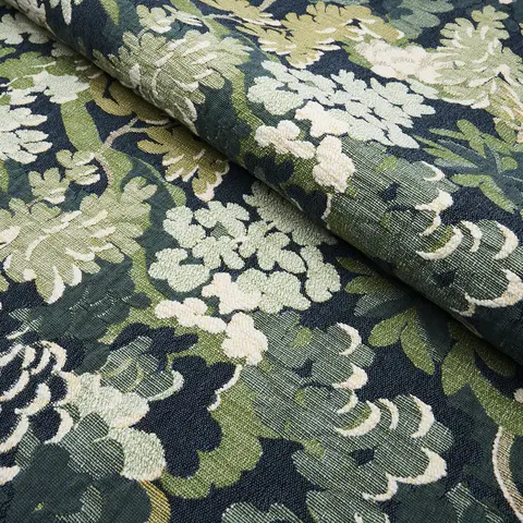 VERDURE TAPESTRY_ PEACOCK