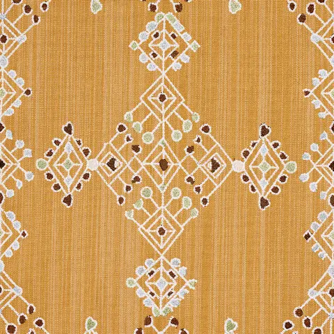 KALINDI EMBROIDERY_ SAFFRON