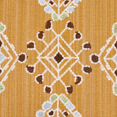 KALINDI EMBROIDERY_ SAFFRON