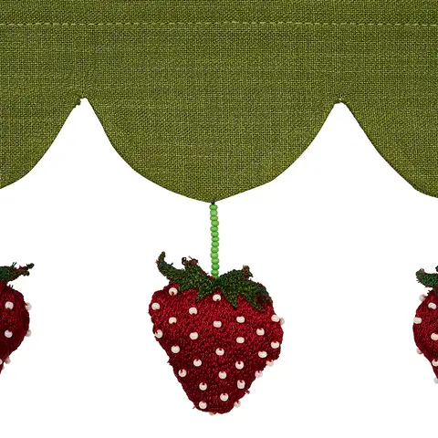 STRAWBERRY JAM TRIM_ GREEN