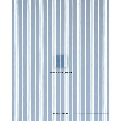 HAMPTON STRIPE INDOOR/OUTDOOR_ INDIGO