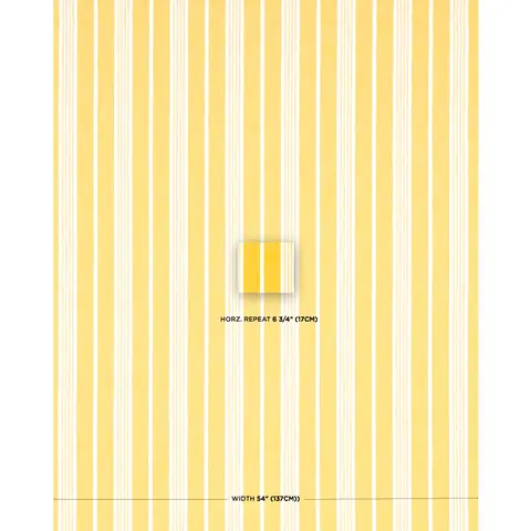 HAMPTON STRIPE INDOOR/OUTDOOR_ CANARY