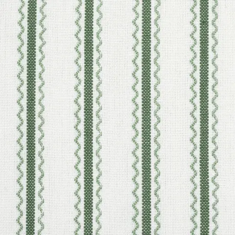BIRDIE TICKING STRIPE_ LEAF GREEN