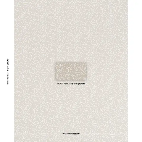 NOYO INDOOR/OUTDOOR EMBROIDERY_ FLAX