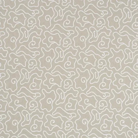 NOYO INDOOR/OUTDOOR EMBROIDERY_ FLAX